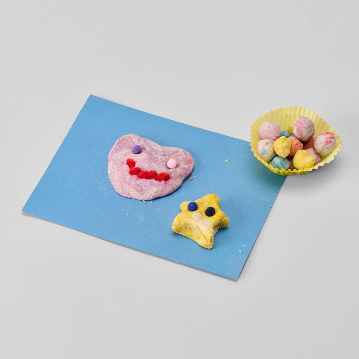 Heart-chan, Hoshi-kun, and Colorful Shiratama